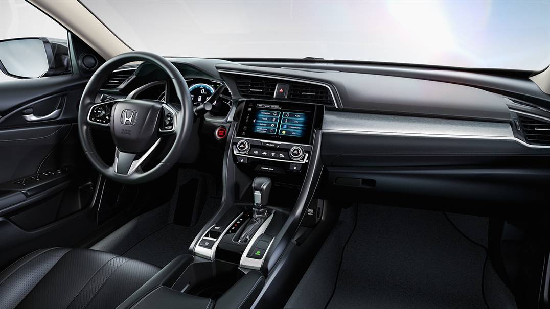 2016 Honda Civic Interior Infotainment Detail